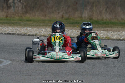 10/03/2013 : 1ère manche du Trophée Vincent Sanchez à Lavelanet (Photos Antoine Camblor) 2013 — karting