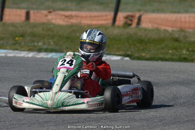 10/03/2013 : 1ère manche du Trophée Vincent Sanchez à Lavelanet (Photos Antoine Camblor) 2013 — karting