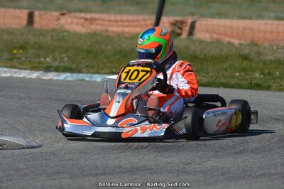 10/03/2013 : 1ère manche du Trophée Vincent Sanchez à Lavelanet (Photos Antoine Camblor) 2013 — karting