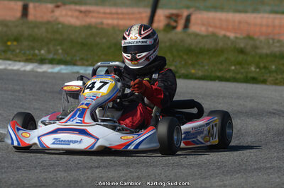 10/03/2013 : 1ère manche du Trophée Vincent Sanchez à Lavelanet (Photos Antoine Camblor) 2013 — karting
