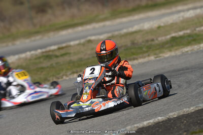 10/03/2013 : 1ère manche du Trophée Vincent Sanchez à Lavelanet (Photos Antoine Camblor) 2013 — karting