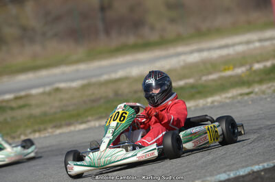 10/03/2013 : 1ère manche du Trophée Vincent Sanchez à Lavelanet (Photos Antoine Camblor) 2013 — karting