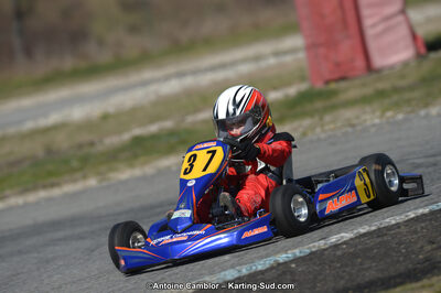 10/03/2013 : 1ère manche du Trophée Vincent Sanchez à Lavelanet (Photos Antoine Camblor) 2013 — karting