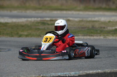 10/03/2013 : 1ère manche du Trophée Vincent Sanchez à Lavelanet (Photos Antoine Camblor) 2013 — karting