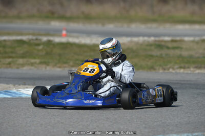 10/03/2013 : 1ère manche du Trophée Vincent Sanchez à Lavelanet (Photos Antoine Camblor) 2013 — karting