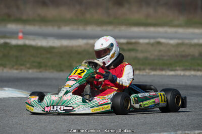 10/03/2013 : 1ère manche du Trophée Vincent Sanchez à Lavelanet (Photos Antoine Camblor) 2013 — karting