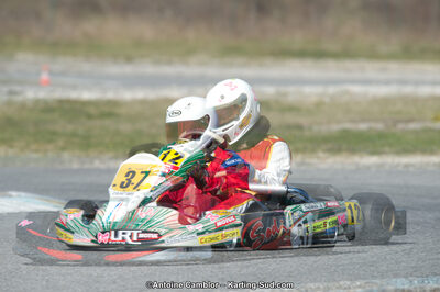 10/03/2013 : 1ère manche du Trophée Vincent Sanchez à Lavelanet (Photos Antoine Camblor) 2013 — karting