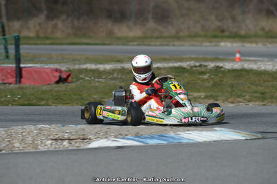 10/03/2013 : 1ère manche du Trophée Vincent Sanchez à Lavelanet (Photos Antoine Camblor) 2013 — karting
