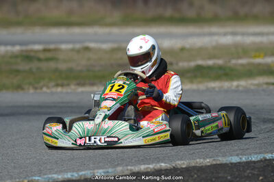 10/03/2013 : 1ère manche du Trophée Vincent Sanchez à Lavelanet (Photos Antoine Camblor) 2013 — karting