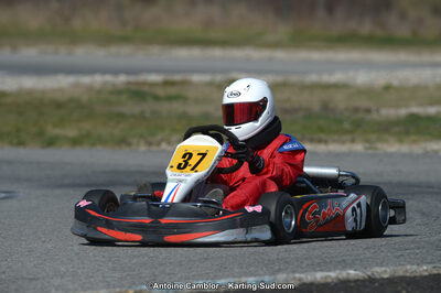 10/03/2013 : 1ère manche du Trophée Vincent Sanchez à Lavelanet (Photos Antoine Camblor) 2013 — karting