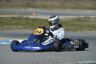 10/03/2013 : 1ère manche du Trophée Vincent Sanchez à Lavelanet (Photos Antoine Camblor) 2013 — karting