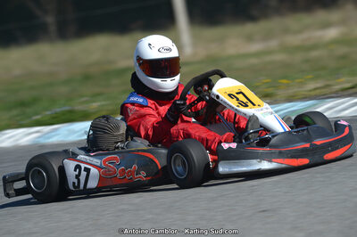 10/03/2013 : 1ère manche du Trophée Vincent Sanchez à Lavelanet (Photos Antoine Camblor) 2013 — karting