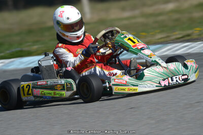 10/03/2013 : 1ère manche du Trophée Vincent Sanchez à Lavelanet (Photos Antoine Camblor) 2013 — karting