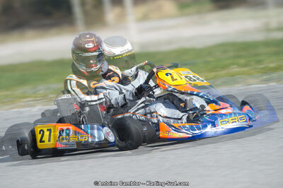 10/03/2013 : 1ère manche du Trophée Vincent Sanchez à Lavelanet (Photos Antoine Camblor) 2013 — karting