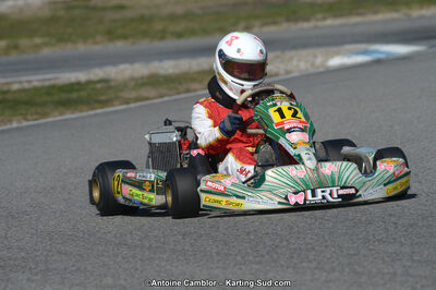 10/03/2013 : 1ère manche du Trophée Vincent Sanchez à Lavelanet (Photos Antoine Camblor) 2013 — karting