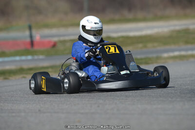 10/03/2013 : 1ère manche du Trophée Vincent Sanchez à Lavelanet (Photos Antoine Camblor) 2013 — karting