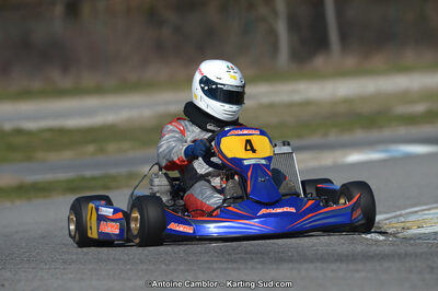 10/03/2013 : 1ère manche du Trophée Vincent Sanchez à Lavelanet (Photos Antoine Camblor) 2013 — karting