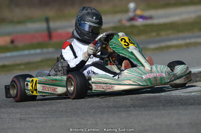 10/03/2013 : 1ère manche du Trophée Vincent Sanchez à Lavelanet (Photos Antoine Camblor) 2013 — karting
