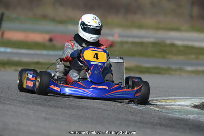 10/03/2013 : 1ère manche du Trophée Vincent Sanchez à Lavelanet (Photos Antoine Camblor) 2013 — karting