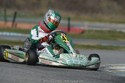 10/03/2013 : 1ère manche du Trophée Vincent Sanchez à Lavelanet (Photos Antoine Camblor) 2013 — karting