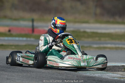 10/03/2013 : 1ère manche du Trophée Vincent Sanchez à Lavelanet (Photos Antoine Camblor) 2013 — karting