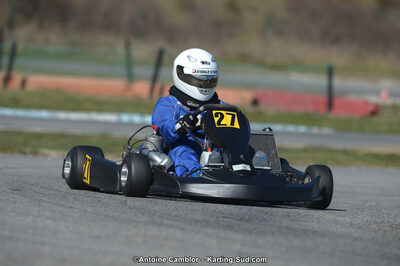 10/03/2013 : 1ère manche du Trophée Vincent Sanchez à Lavelanet (Photos Antoine Camblor) 2013 — karting