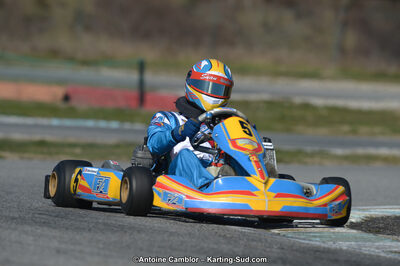 10/03/2013 : 1ère manche du Trophée Vincent Sanchez à Lavelanet (Photos Antoine Camblor) 2013 — karting