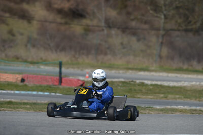 10/03/2013 : 1ère manche du Trophée Vincent Sanchez à Lavelanet (Photos Antoine Camblor) 2013 — karting