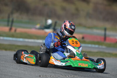 10/03/2013 : 1ère manche du Trophée Vincent Sanchez à Lavelanet (Photos Antoine Camblor) 2013 — karting