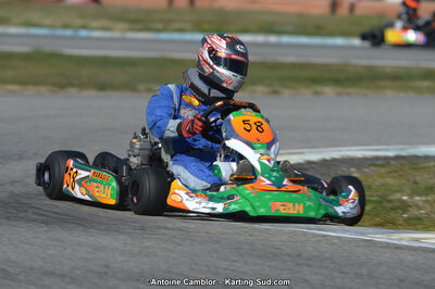10/03/2013 : 1ère manche du Trophée Vincent Sanchez à Lavelanet (Photos Antoine Camblor) 2013 — karting