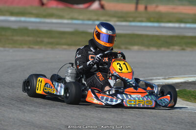 10/03/2013 : 1ère manche du Trophée Vincent Sanchez à Lavelanet (Photos Antoine Camblor) 2013 — karting