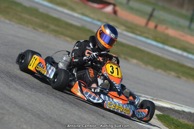 10/03/2013 : 1ère manche du Trophée Vincent Sanchez à Lavelanet (Photos Antoine Camblor) 2013 — karting