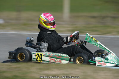 10/03/2013 : 1ère manche du Trophée Vincent Sanchez à Lavelanet (Photos Antoine Camblor) 2013 — karting