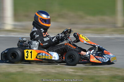10/03/2013 : 1ère manche du Trophée Vincent Sanchez à Lavelanet (Photos Antoine Camblor) 2013 — karting