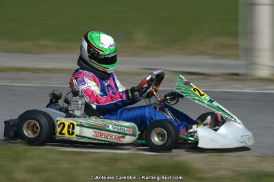 10/03/2013 : 1ère manche du Trophée Vincent Sanchez à Lavelanet (Photos Antoine Camblor) 2013 — karting
