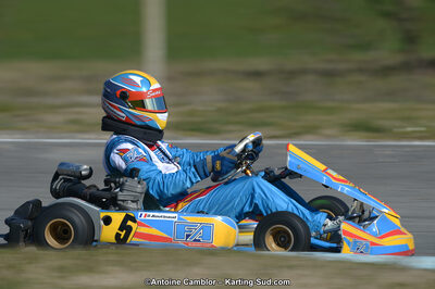 10/03/2013 : 1ère manche du Trophée Vincent Sanchez à Lavelanet (Photos Antoine Camblor) 2013 — karting
