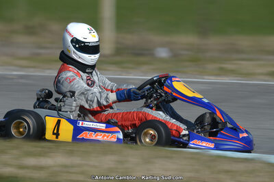 10/03/2013 : 1ère manche du Trophée Vincent Sanchez à Lavelanet (Photos Antoine Camblor) 2013 — karting