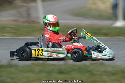 10/03/2013 : 1ère manche du Trophée Vincent Sanchez à Lavelanet (Photos Antoine Camblor) 2013 — karting