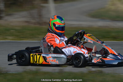 10/03/2013 : 1ère manche du Trophée Vincent Sanchez à Lavelanet (Photos Antoine Camblor) 2013 — karting