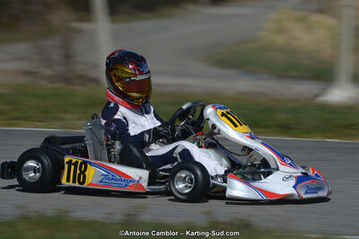 10/03/2013 : 1ère manche du Trophée Vincent Sanchez à Lavelanet (Photos Antoine Camblor) 2013 — karting