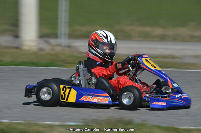 10/03/2013 : 1ère manche du Trophée Vincent Sanchez à Lavelanet (Photos Antoine Camblor) 2013 — karting