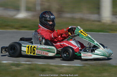 10/03/2013 : 1ère manche du Trophée Vincent Sanchez à Lavelanet (Photos Antoine Camblor) 2013 — karting