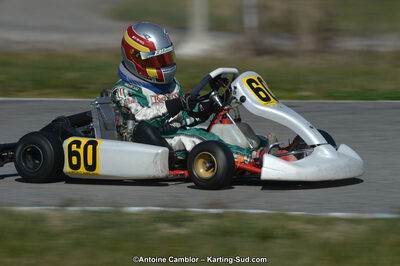 10/03/2013 : 1ère manche du Trophée Vincent Sanchez à Lavelanet (Photos Antoine Camblor) 2013 — karting