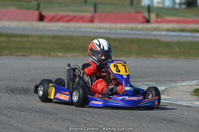 10/03/2013 : 1ère manche du Trophée Vincent Sanchez à Lavelanet (Photos Antoine Camblor) 2013 — karting