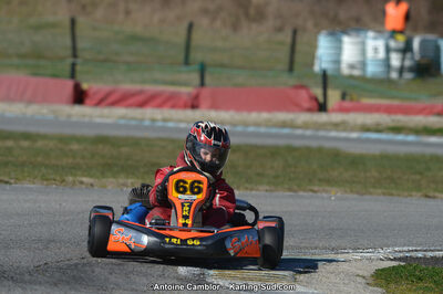 10/03/2013 : 1ère manche du Trophée Vincent Sanchez à Lavelanet (Photos Antoine Camblor) 2013 — karting
