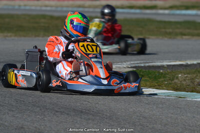 10/03/2013 : 1ère manche du Trophée Vincent Sanchez à Lavelanet (Photos Antoine Camblor) 2013 — karting
