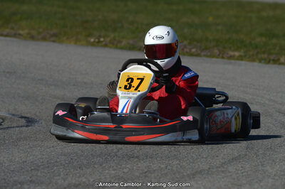 10/03/2013 : 1ère manche du Trophée Vincent Sanchez à Lavelanet (Photos Antoine Camblor) 2013 — karting