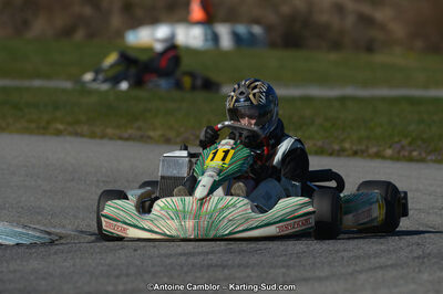 10/03/2013 : 1ère manche du Trophée Vincent Sanchez à Lavelanet (Photos Antoine Camblor) 2013 — karting