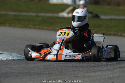10/03/2013 : 1ère manche du Trophée Vincent Sanchez à Lavelanet (Photos Antoine Camblor) 2013 — karting