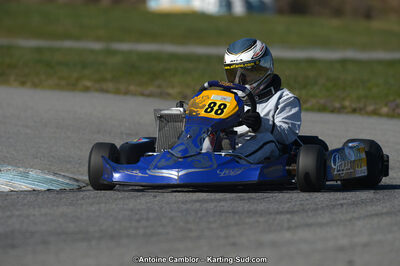 10/03/2013 : 1ère manche du Trophée Vincent Sanchez à Lavelanet (Photos Antoine Camblor) 2013 — karting